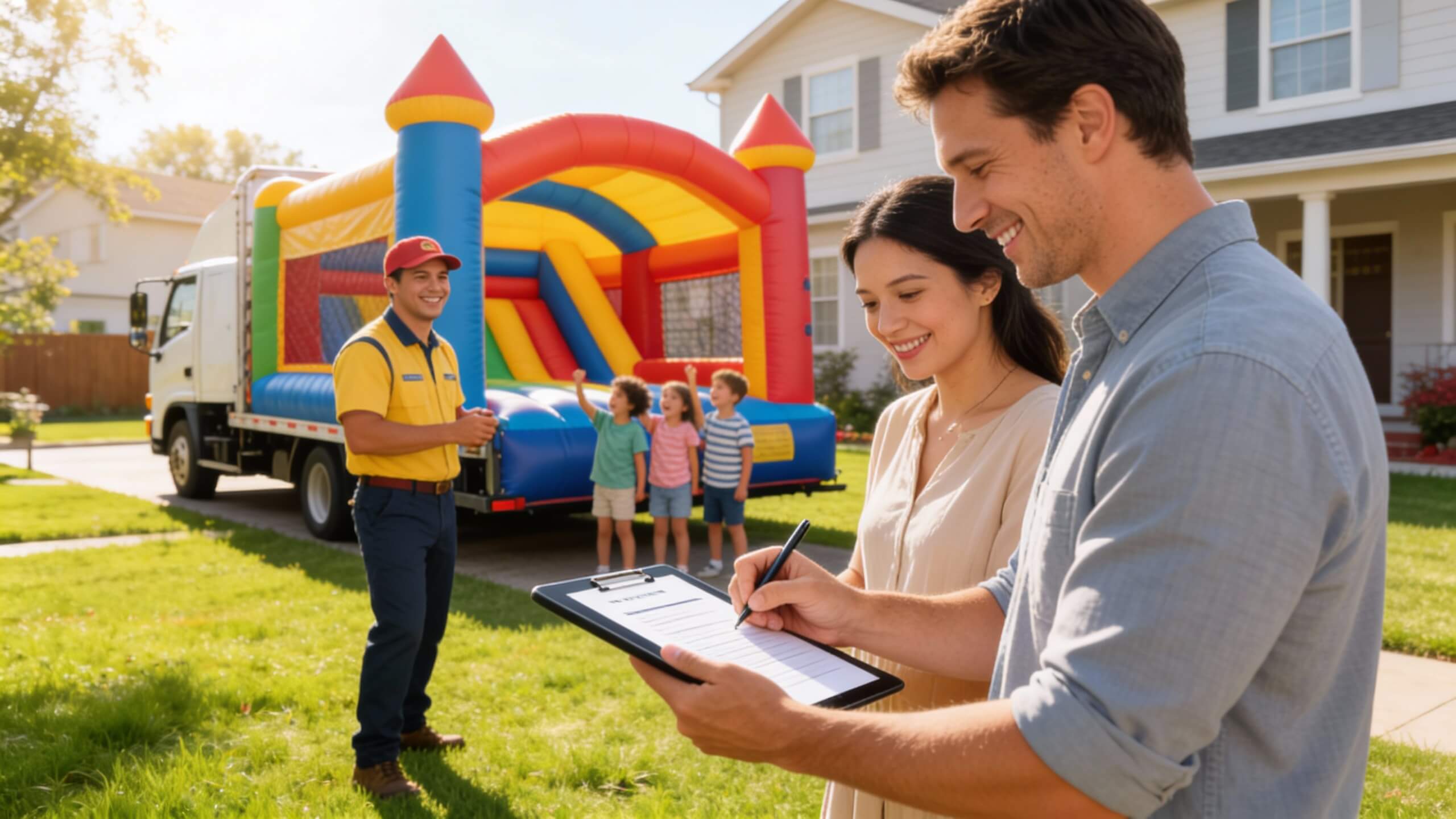 Bounce House Rental booking software — LayCor