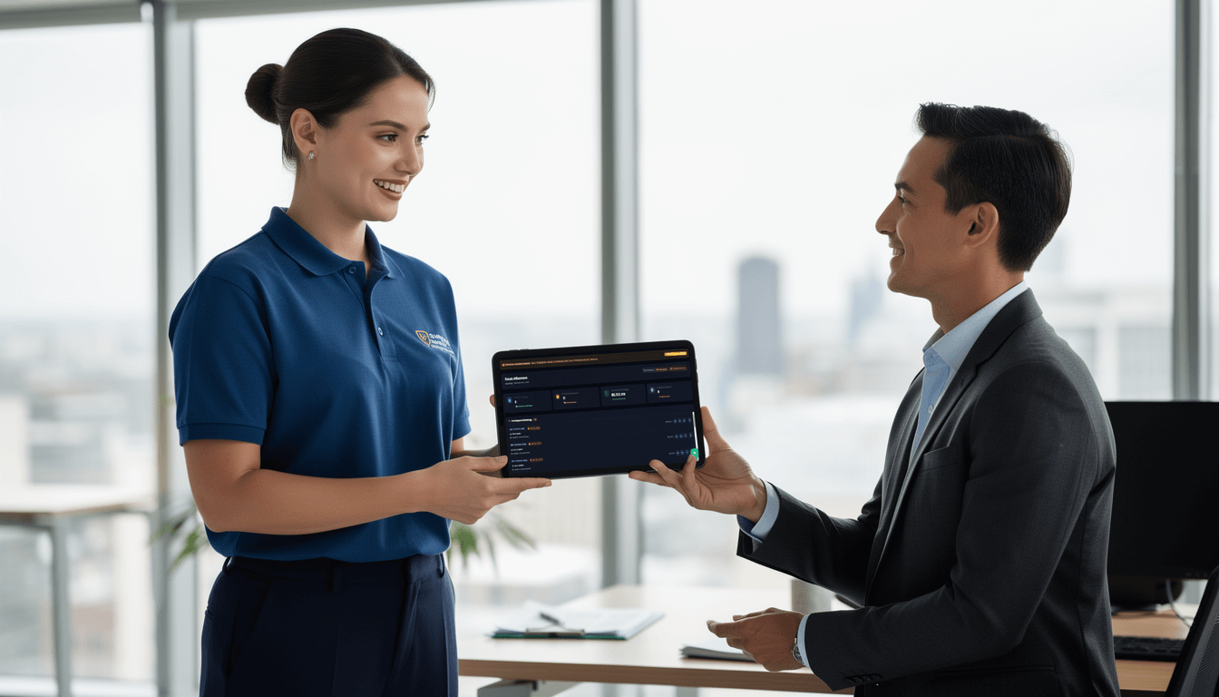 Cleaning Service management with LayCor