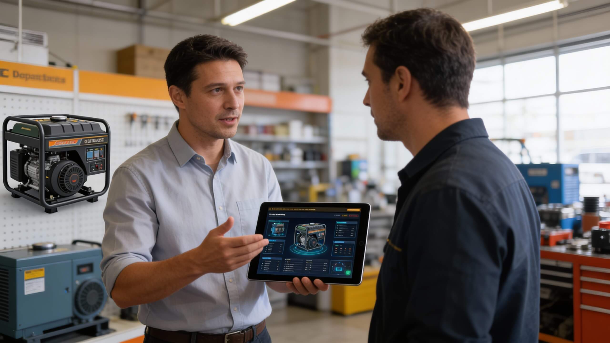 Generator Rental booking software — LayCor