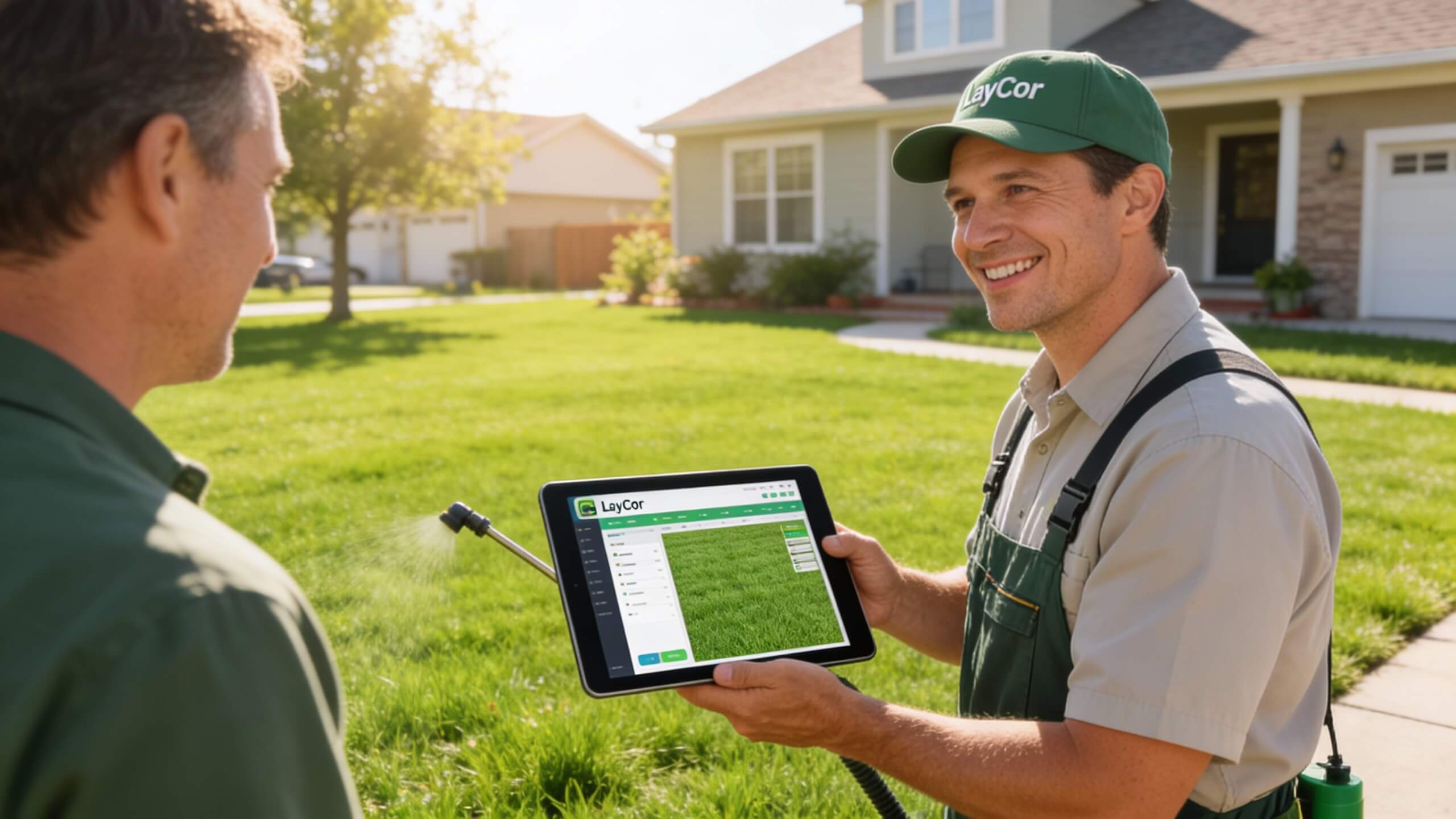 Lawn Care & Landscaping booking software — LayCor