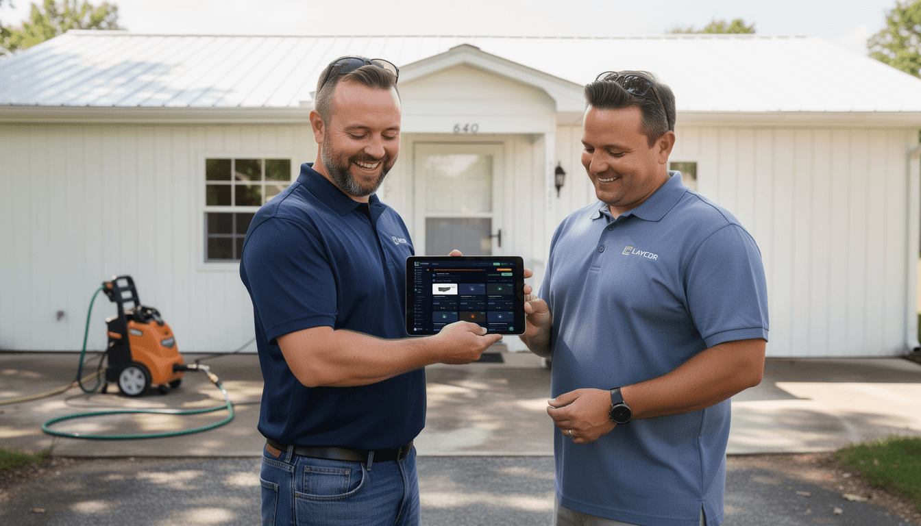 Pressure Washing Software — LayCor