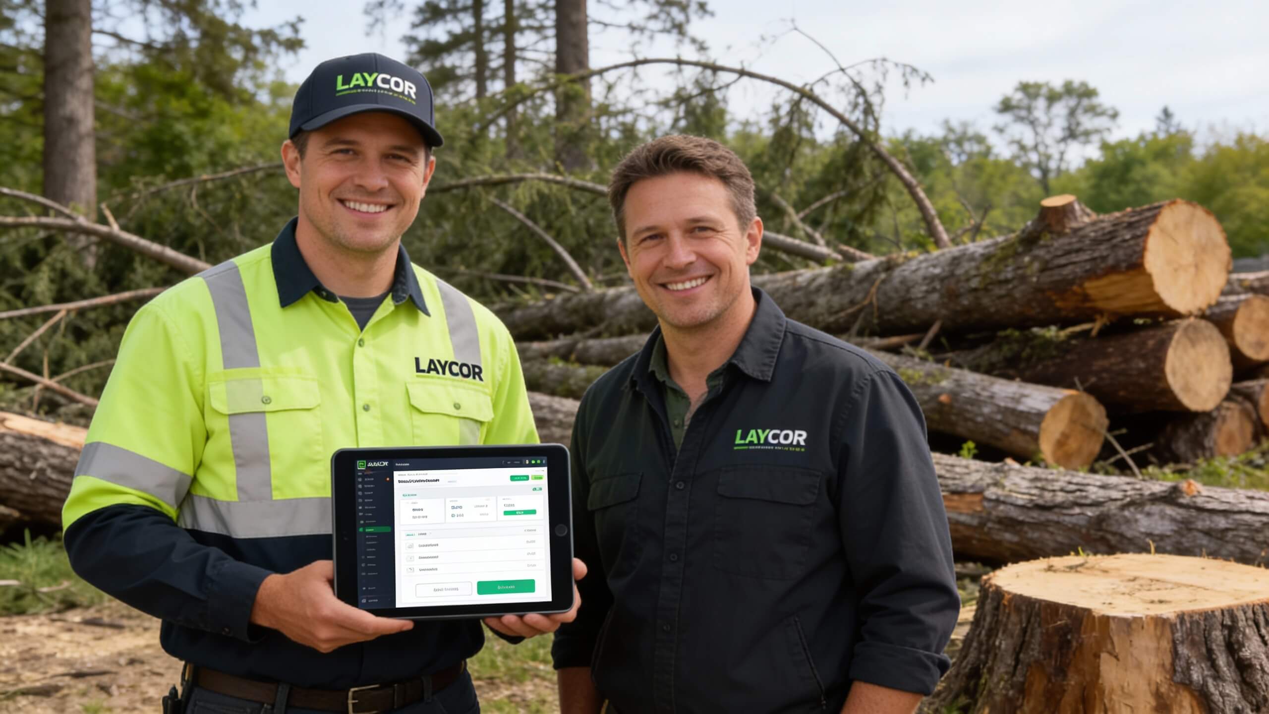 Tree Service management with LayCor